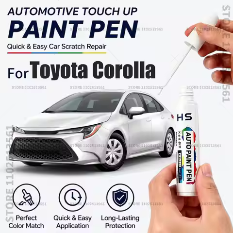 For 2004-2025 Toyota Corolla Car Paint Repair Pen Restores Original Factory Paint Finish White 070 S