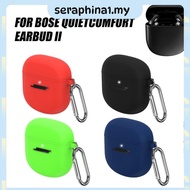 [seraphina1.my] Silicone Waterproof Headphone Holder Full Cover for Bose QuietComfort Earbuds II