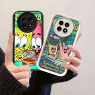 HW-16 Humorous SpongeBob SquarePants Shockproof Silicone Casing for Realme Narzo N65 Narzo50iPrime C