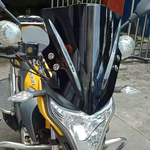 Windscreen For CFMOTO 650NK 400NK 250NK 150NK 650 400 250 150 NK Screen Windshield Bracket 7/8" Or 1