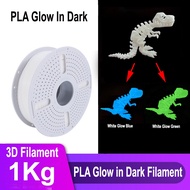 1KG 1.75MM 3D PLA GLOW IN DARK FILAMENT / PLA FILAMENT / GLOW IN DARK FILAMENT