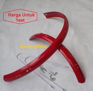 Fender Spakbor Sepeda 24 26 Mini MTB Federal Inter Besi