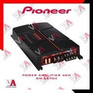 Power Amplifier Audio Mobil 4 Channel Pioneer GM-A6704 Class AB