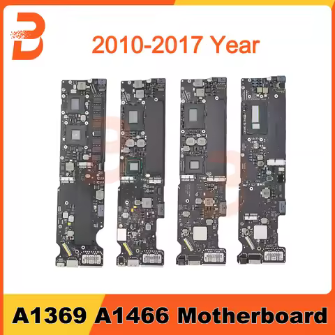 Original A1369 A1466 Logic Board i5 i7 4GB 8GB For Macbook Air 13" A1466 Motherboard 2010 2011 2012 