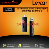 LEXAR JUMPDRIVE DUAL DRIVE D300 64GB/128GB/256GB