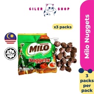Milo Nuggets Nestle 3packs 15g|Zess Chocolate Biscuit Vanilla Creme Chocolate Creme 3 For RM5
