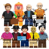 Hot TV Shows Breaking Bad Heisenberg Walter White Jesse Gus Fring Hector Salamanca Block Toys
