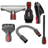 5pcs Brush Head+1PCS hose for Dyson V8 V7 V10 Robot Vacuum Cleaner Parts Dust Brush Replacement Kit