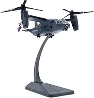 Simulation 1:144 Alloy Aircraft Model V22 Osprey Transport Helicopter Model Toys with Display Stand