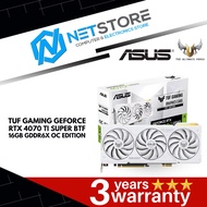 ASUS TUF GAMING GEFORCE RTX 4070 Ti SUPER BTF WHITE OC EDITION 16GB GDDR6X - 90YV0KI0-M0NA00