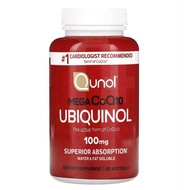 Qunol ~Mega CoQ10 Ubiquinol, 100 mg, 60 Softgels