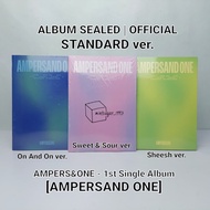 [READY SEALED ] AMPERS&ONE - 1st Single Album [ AMPERSAND ONE ] ( Standard ver ) ( On And One | Swee