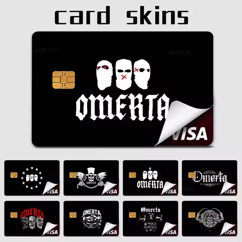 O-Omerta S-Store Logo Fashion Cute Cartoon Cat Painting Anime Game Unique Film Sticker Case Skin For