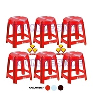 3V STOOL CHAIR PLASTIC STOOL KERUSI (ROUND)