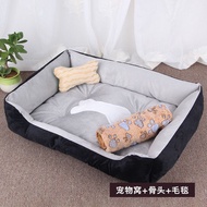 [in stock] All-Season Dog House Internet Celebrity Dog House Small Medium Large Dog Pet House Golden
