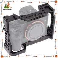 [Buymorefun] Aluminum Camera Cage Video Rig, Replacement Case for A7M3 /AR3 /A7II /A7III /A7S2 /A7R2
