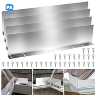 [NBI] 4Pcs Rainwater Valley Gutter Splash Guard Rain Drip Gutter Guard,Rain Drip Gutter Guard For Ho