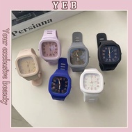 Internet celebrity square ins campus style watch temperament simple digital niche watch couple friends brothers and sisters student watch手表