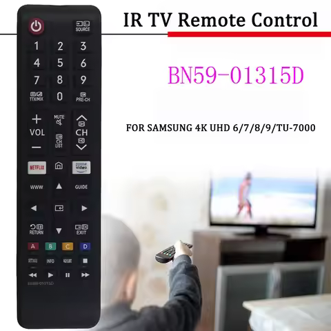 Hot BN59-01315D Replacement Remote Control For SAMSUNG 4K UHD 7/8/9/TU-7000 Smart TV Remote Controll