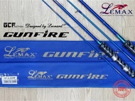 LEMAX GUNFIRE SPINNING/ BAITCASTING(BC) FISHING ROD