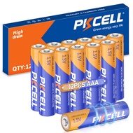 PKCELL AAA LR03 Batteries, 1.5V Triple A Alkaline Battery AAA Batteries 12 Pack for Keyboards Clocks