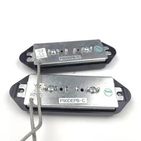 Epiphone Black Alnico Pickups Low Gauss Iconic Sound P90 Dogear Style Single Coil Bridge Pickup for 