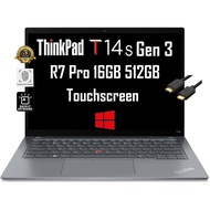 Lenovo ThinkPad T14s Gen 3 Business Laptop 14" FHD+ Touchscreen (AMD Ryzen 7 Pro 6850U, 16GB RAM, 51