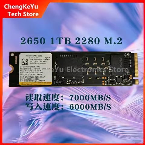 SSD For Micron 2650 256G 512G 1TB 2230 2280 M.2 PCIE 4.0 NVME Solid State Drive For desktops laptops