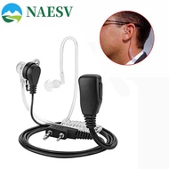 NAESV PTT MIC Headset Baofeng UV-5R BF-888S CB Universal Earbud Headphone Air Guidance Headset Walki