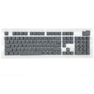 English Russian PBT Material 104-key Two-Color Character Character Translucent Russian Version Mecha