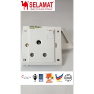 💥SELAMAT MQ8151/15A/MQ15A Switch Socket Outlet/15a Socket/Power Plugs/SUIS Socket/15A switch💥