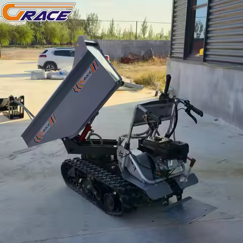 Chinese Professional Manufacturer Mini Dumper European And American Hot Models Small Crawler Dump Tr