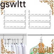 GSWLTT Magic Hangers Durable Multifunctional Clothing Organizer Space Saver Metal Cloth Hanger