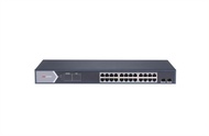 Hikvision DS-3E1526P-SI 24-Port Gigabit Smart Managed PoE Switch สวิตช์ 24 พอร์ต Gigabit PoE + 2 SFP