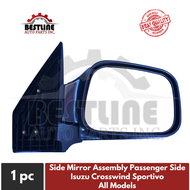Side Mirror Assembly Passenger Side (Right Side) Isuzu Crosswind Manual Made in Taiwan