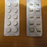 出售paracetamol(撲熱息痛) 500mg 10粒裝 / (必理痛)