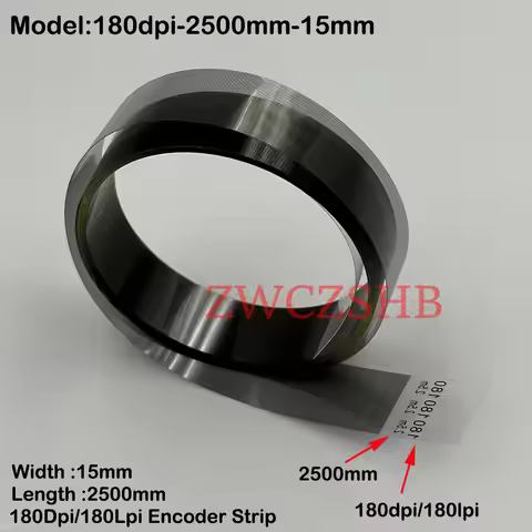 Inkjet Printer Encoder Raster Strip Tape 180dpi 180lpi 2.5M 2.7M 4.5M 5M for I3200 4720 XP600 TX800 