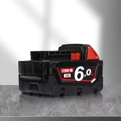 FOR Milwaukee M18 Battery Power Tool Battery 18V 3-6Ah Lithium Rechargeable Battery 48-11-2460 48-11
