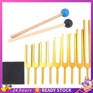 【HOT SALE】 Tuning Forks Set 9Pcs 174/285/396/417/528/639/741/852/963Hz Tuning Fork, Sound Healing To