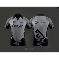 2023-2024 Full design CZ-USA series 3D zipper polo shirt (brand new custom name)