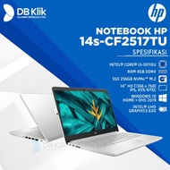 Notebook HP 14s-cf2517TU i3-10110U 4GB SSD 256GB NoDVD WIN10+OHS 14"