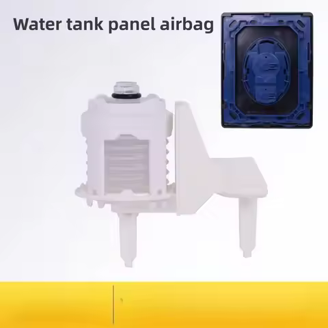 Hidden Tank Panel Airbag Pneumatic Dual Button Switch Compatible with GROHE POM Material for Bathroo