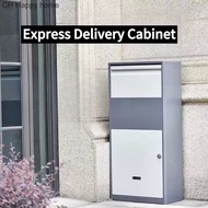 Free Shipping~Ready Stock~Outdoor Standing Parcel Drop Box With Lock Large Capacity Letter Mail Box 