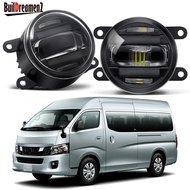 2IN1 Car Front Fog Light Assembly DRL H11 30W Aluminum LED Fog Daytime Running Lamp For Nissan Urvan