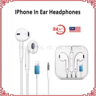 iPhone In-Ear Headphones with 3.5mm Headphone Jack Apple Wired Lightning Headphones with Microphone