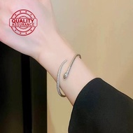 Minimalist Snake Shape Bracelet Adjustable Opening Bracelet Versatile Bracelet Texture U4a4