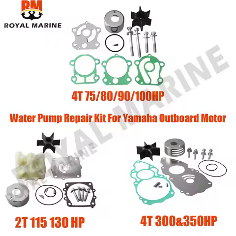 67F-W0078 Water Pump Repair Kit For Yamaha Outboard Motor 4T 75-100HP 300&350HP 2T 115 130 HP 6E5-W0