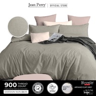 Novelle Room Inspo Fitted Sheet Set (w/o Comforter or Quilt Cover) - Cotton Non-Iron 900TC (SUPER SI