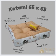 Kotami 65 x 65 cm tatami pet bed cute dog mattress cheap motif free name pillow
