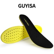 GUYISA Insoles Memory Foam Thick Absorption Sports Insoles Ready Stock